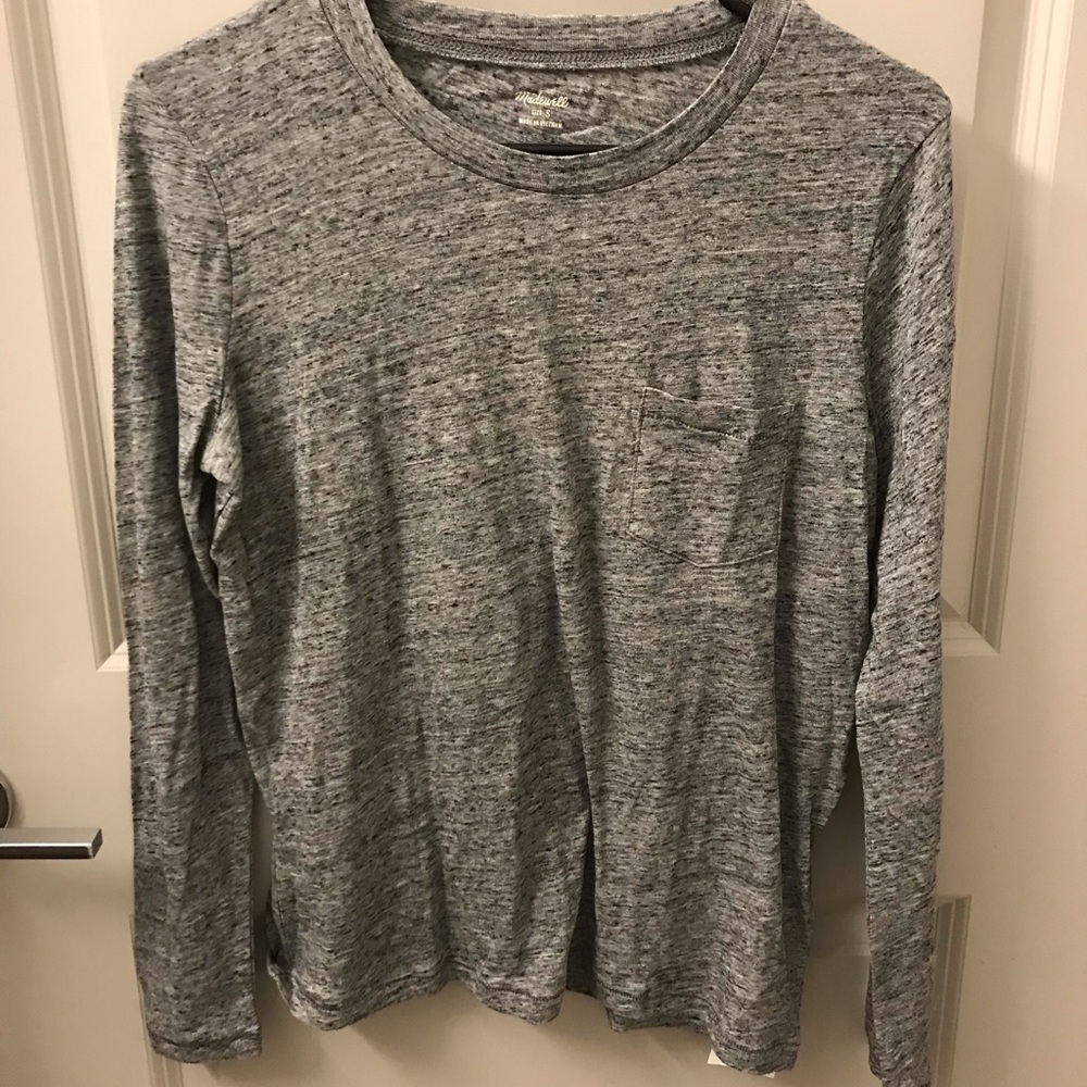 3/$35 Madewell long sleeve crew neck shirt